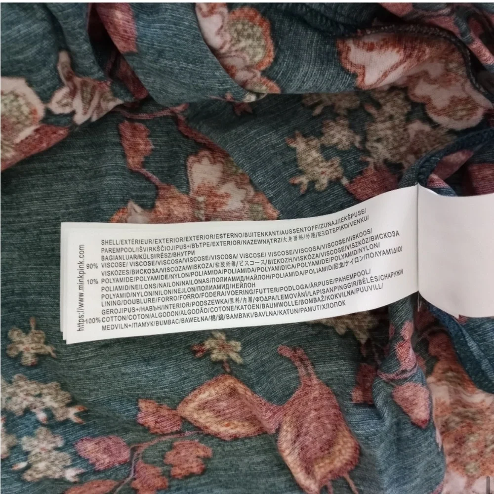 MINK PINK Olivia Midi Dress in Green. - Picture 9 of 13